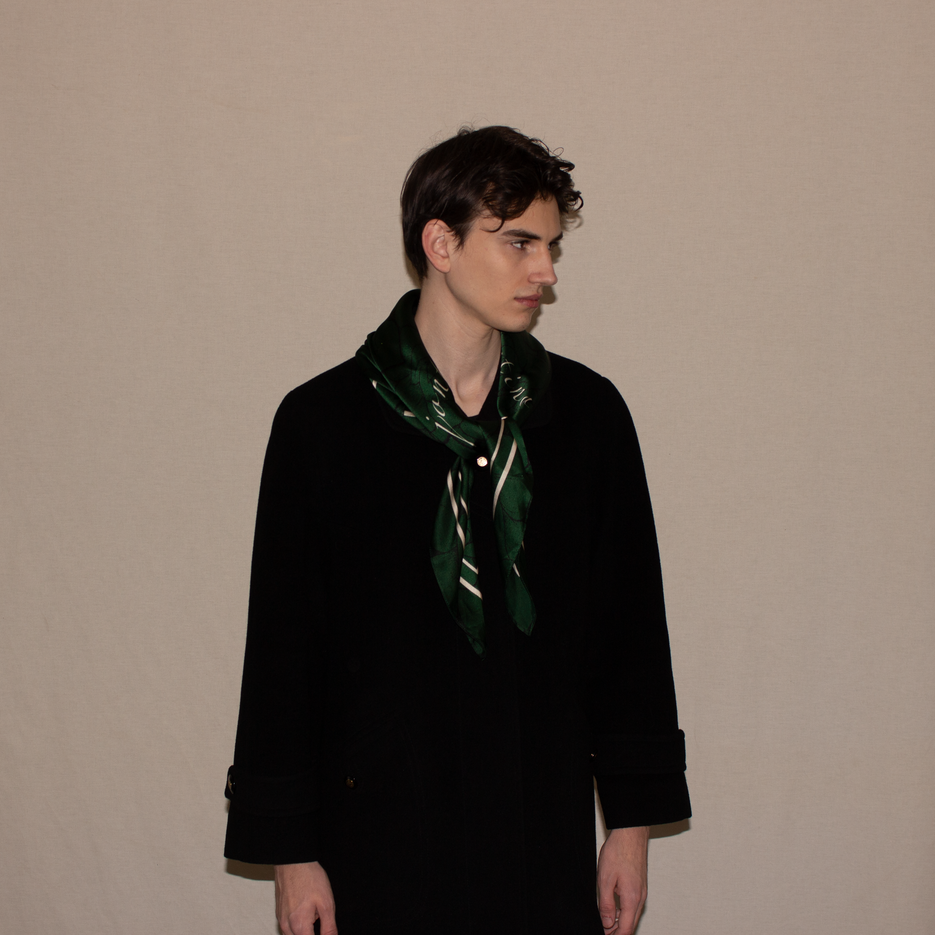 silva green ⁓ mulberry silk scarf