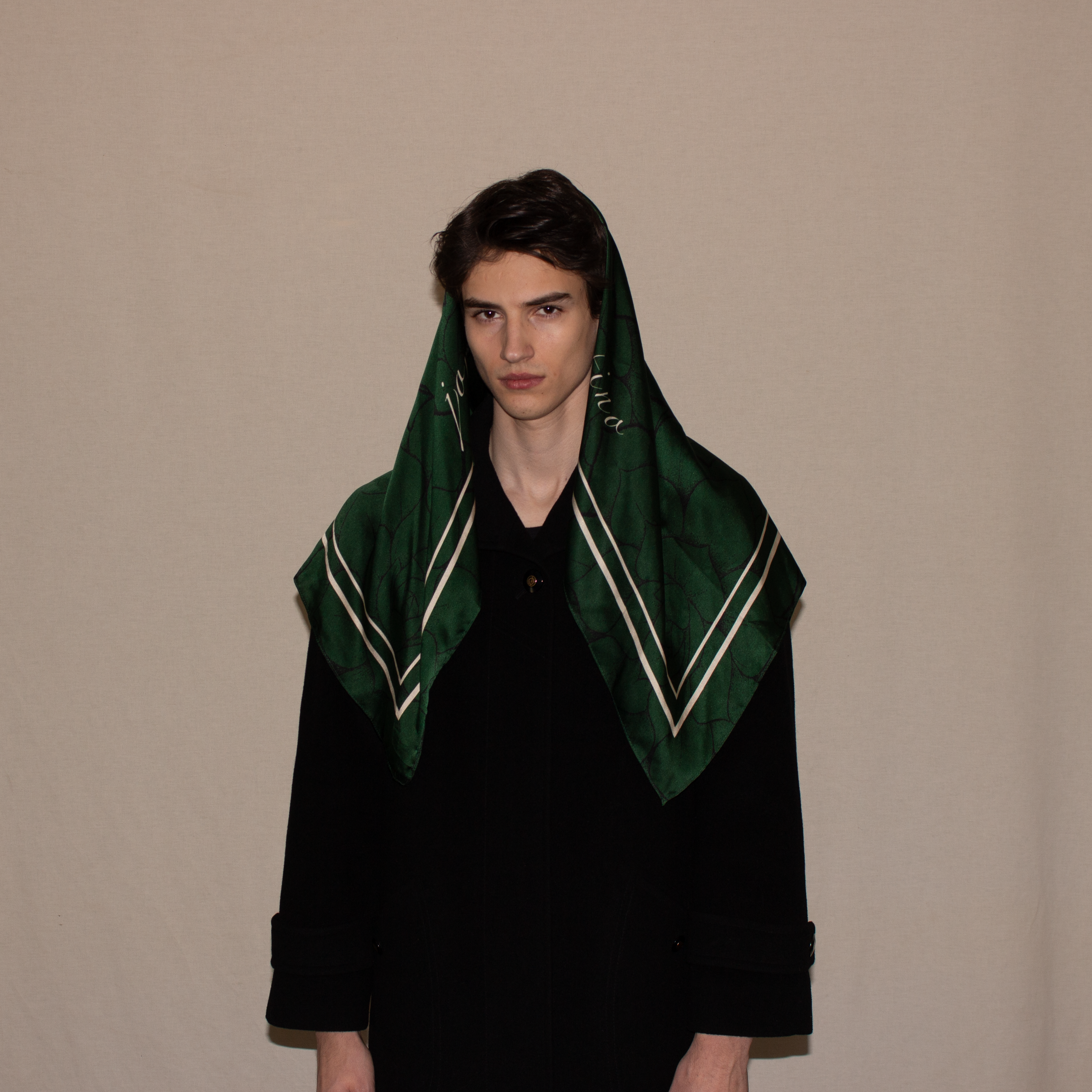 silva green ⁓ mulberry silk scarf