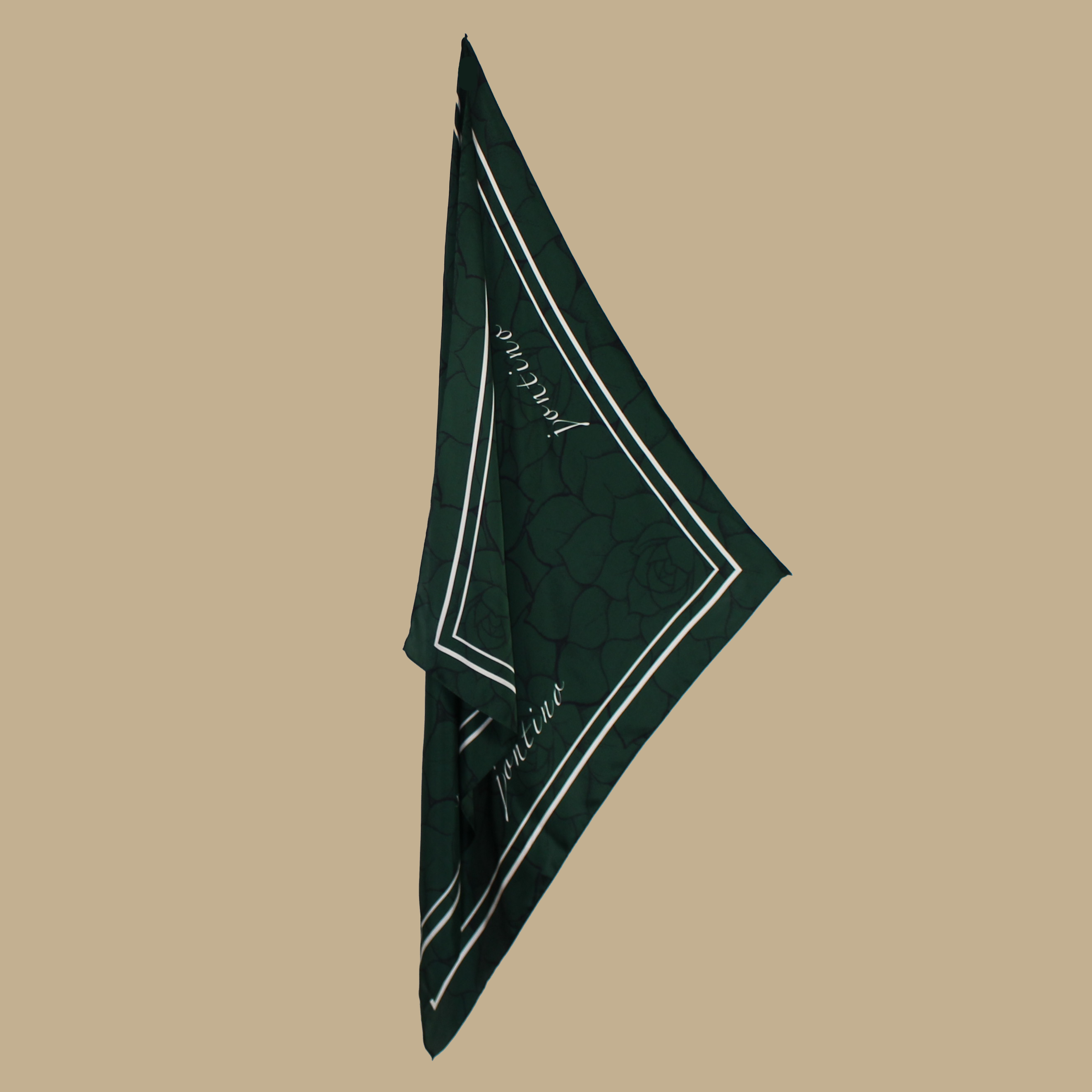 silva green ⁓ mulberry silk scarf