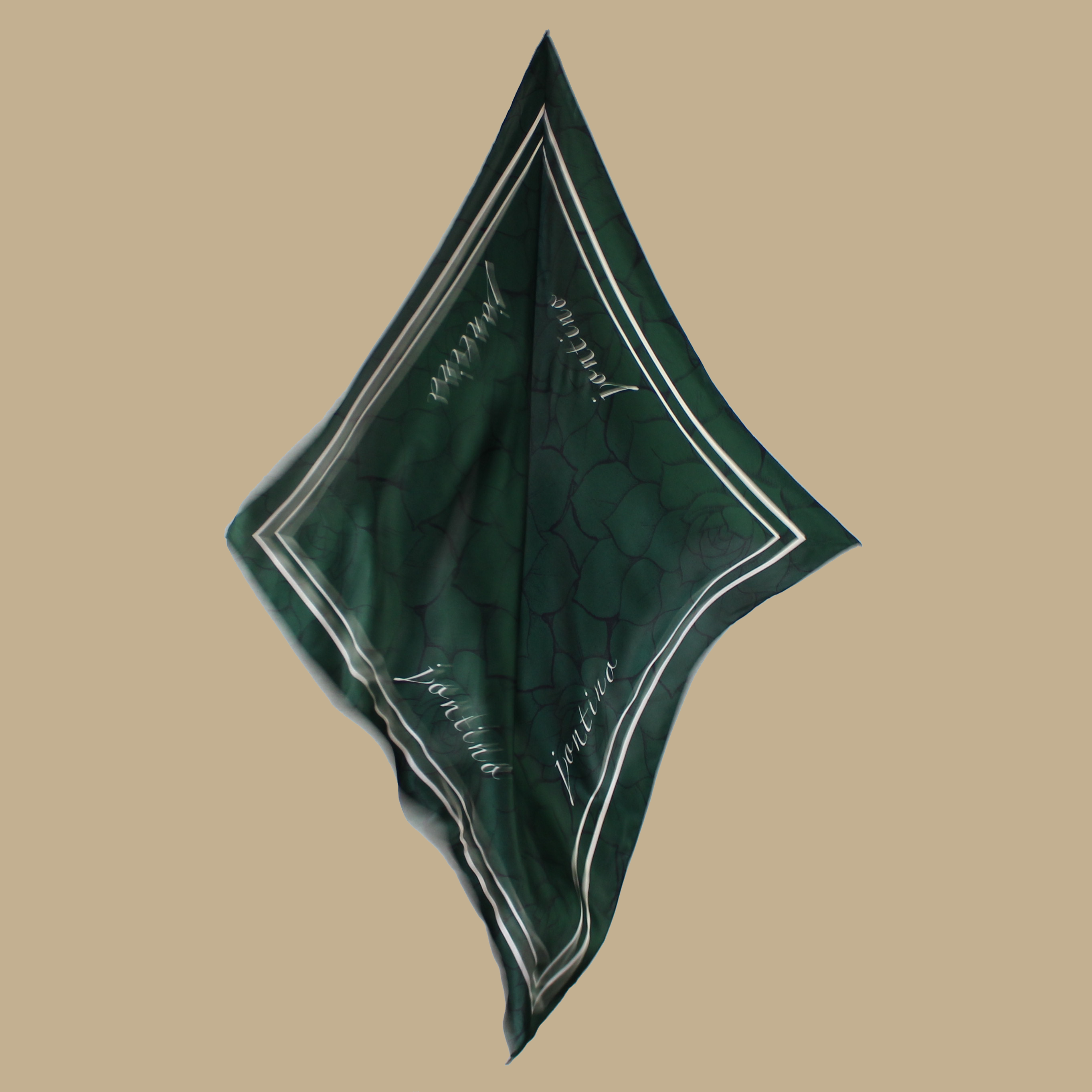 silva green ⁓ mulberry silk scarf